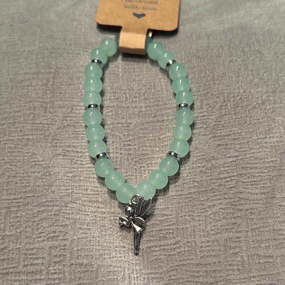 Elegant Tinkerbell Beaded Bracelet
